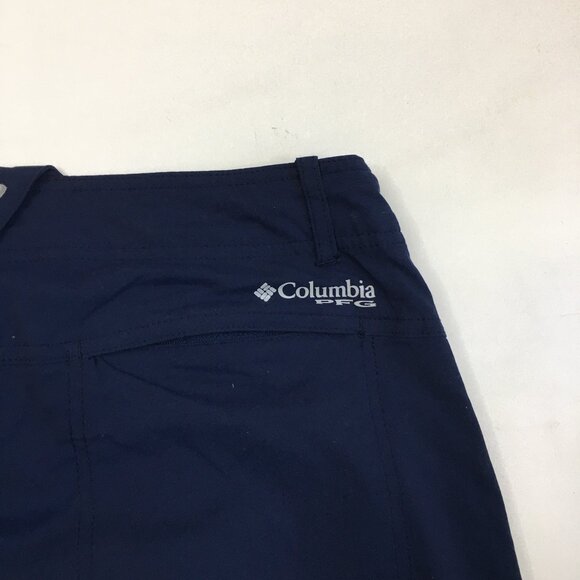 COLUMBIA Blue PFG Performance Fishing Gear Adjustable Hem & Length Active Pant - Picture 15 of 16